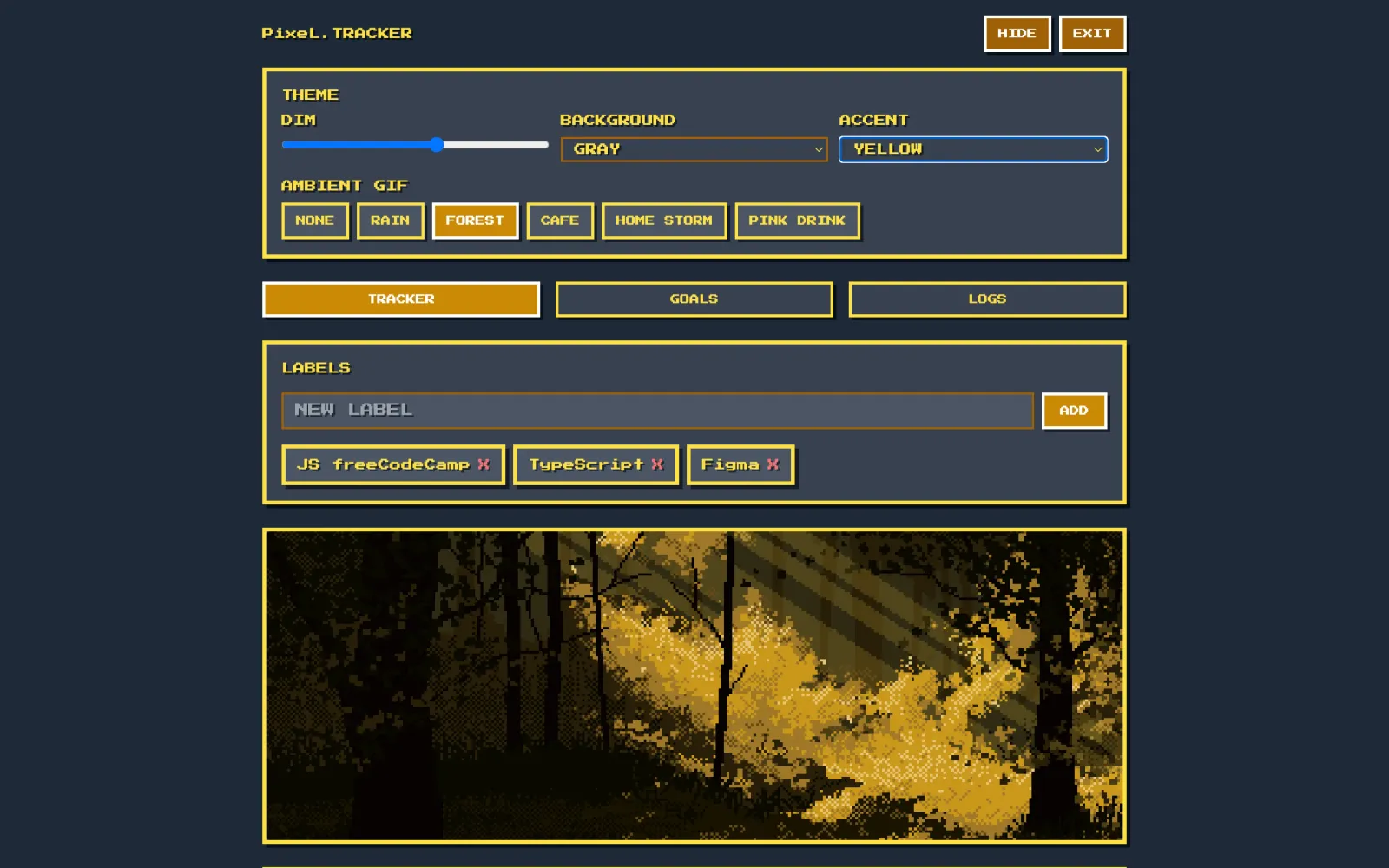 Pixel Time Tracker screenshot 4